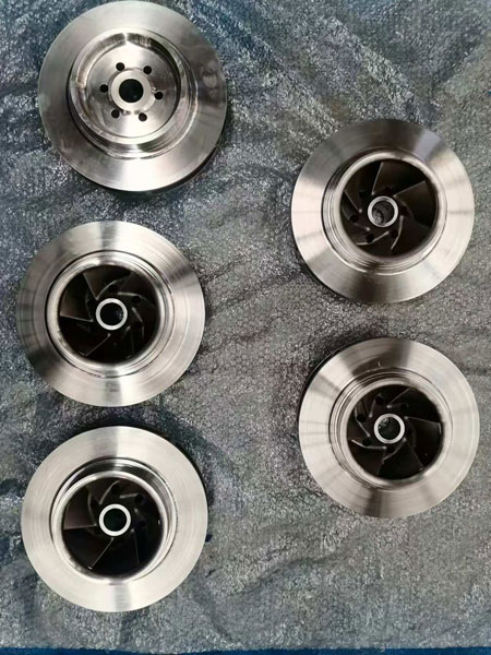 Pagsubok sa pagtagos ng pangulay para sa mga bomba na ekstrang bahagi-impeller